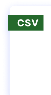 csv