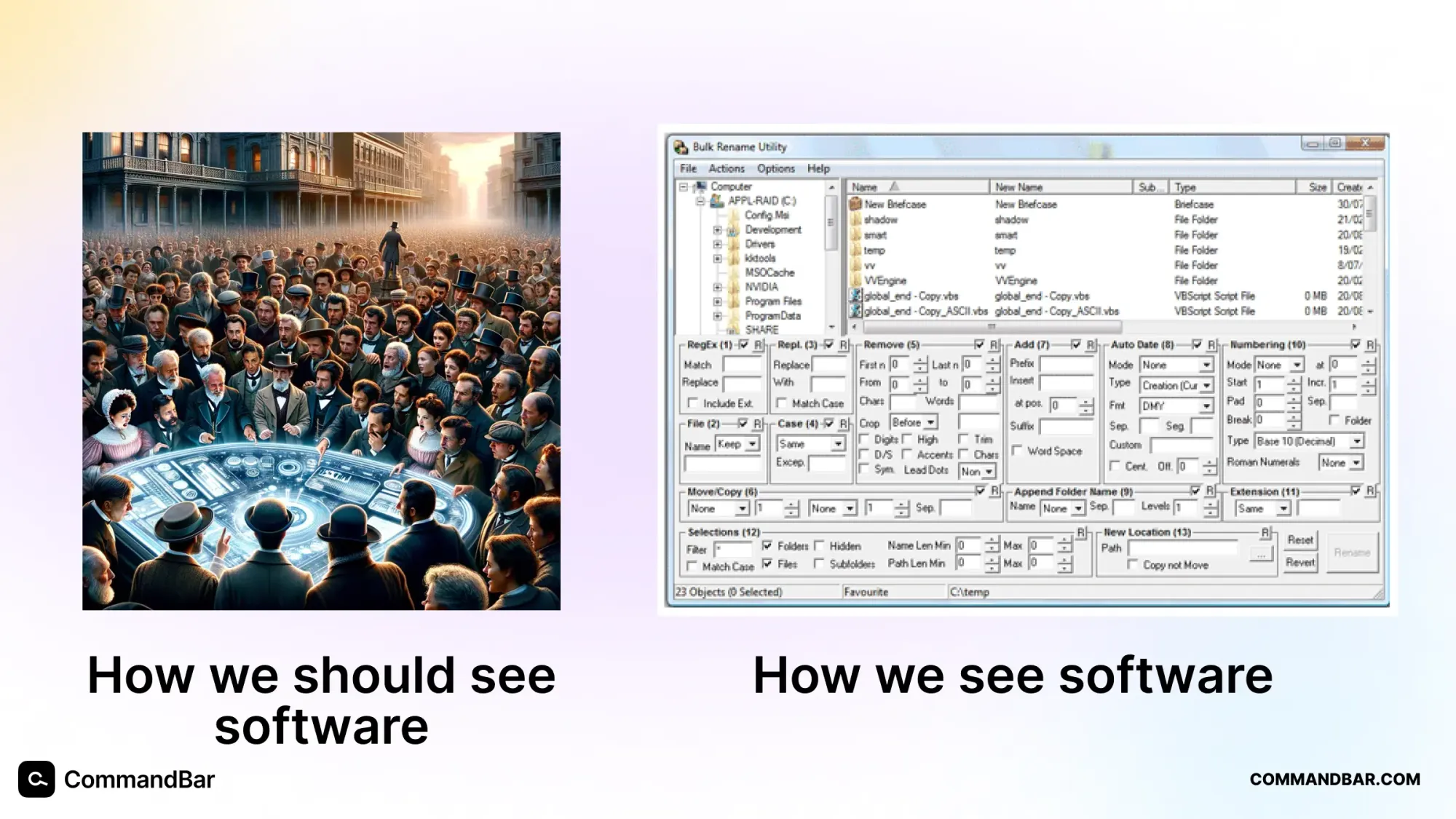 Early software examples