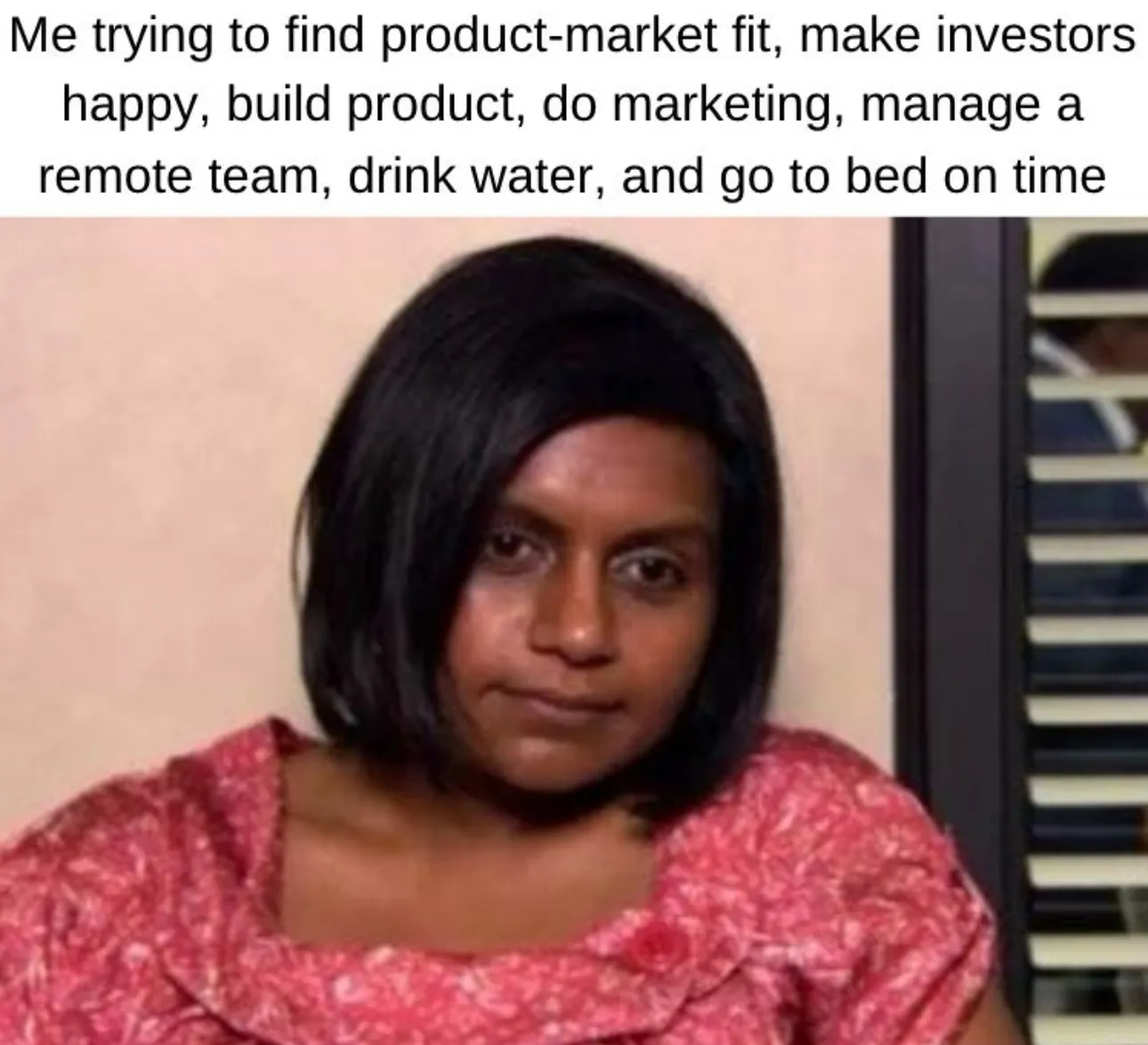 Product market fit startup meme