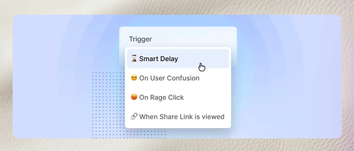 Use smart triggers to better target 